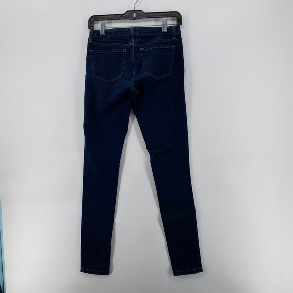 Brazil Jeans Womens Size Small Low Rise Jeggings Blue Denim Stretchy Zip Button - Picture 8 of 12